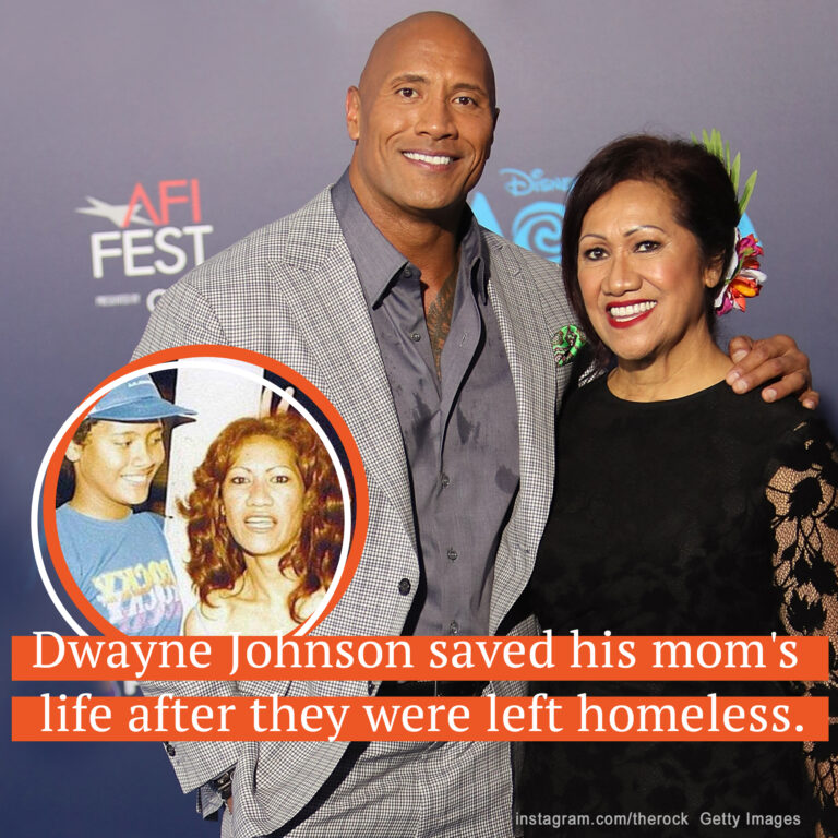 “My mom’s been thru it all….cancer survivor, evictions, head-on collision by a drunk driver,” confessed Dwayne ‘The Rock’ Johnson.