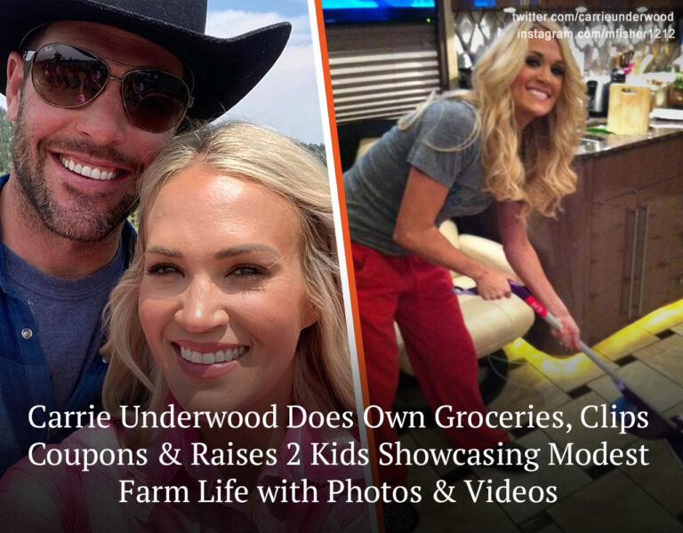 Carrie Underwood Does Own Groceries & Clips Coupons While Raising Two Kids — Her Normal Life in the Farm
