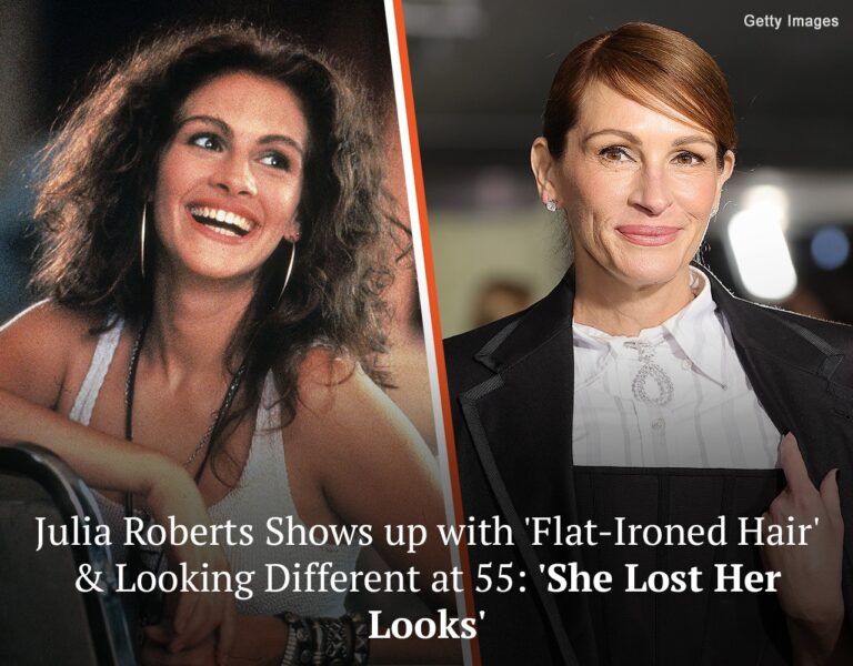 Julia Roberts Shows up with ‘Flat-Ironed Hair’ & Looking Different at 55: ‘She Lost Her Looks’