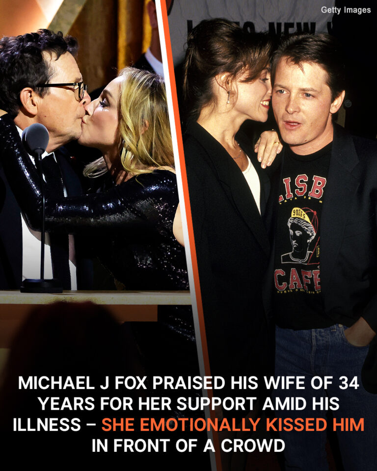 Michael J Fox Thanks His Wife of 34 Years for Support: She Emotionally Kissed Him in Front of Crowd