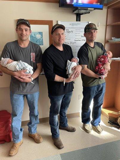 “Celebrating Simultaneous Fatherhood”: Three Firefighters from One Firehouse Become Dads within a Day