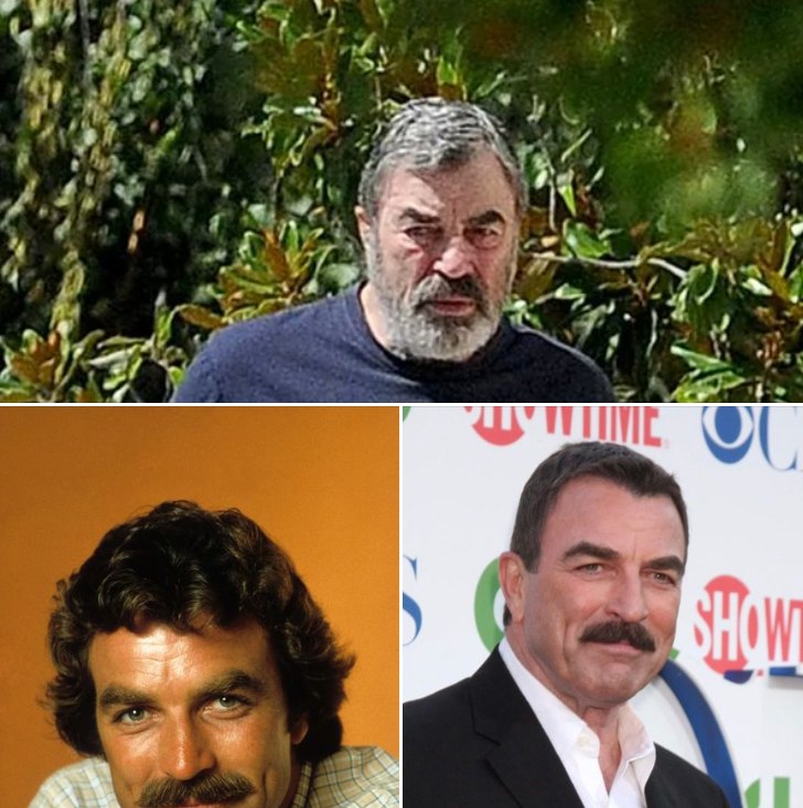 Tom Selleck ditches his trademark mustache and looks unrecognizable