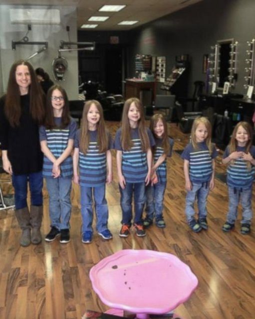 Her 6 sons are bullied for their long hair, but then they cut it all off and everyone realizes why