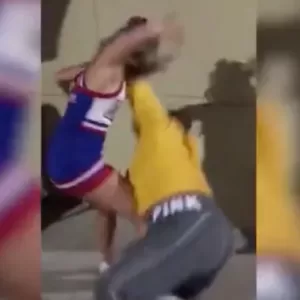 Bully Suckerpunches Cheerleader Who Doesn’t Want To Fight, Gets Instant Dose Of Karma