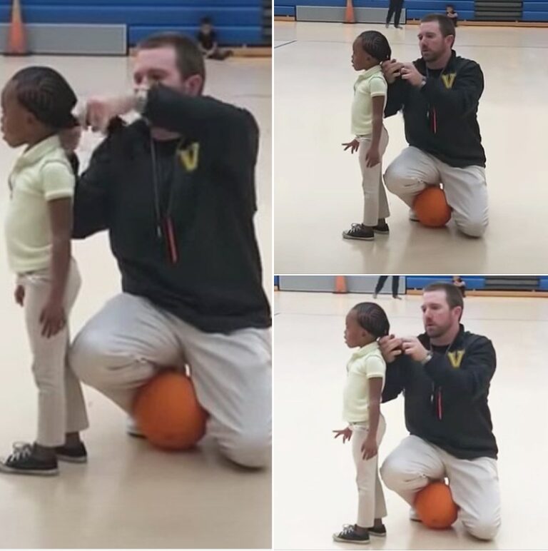 Coach goes viral online for this one act during kids’ basketball game