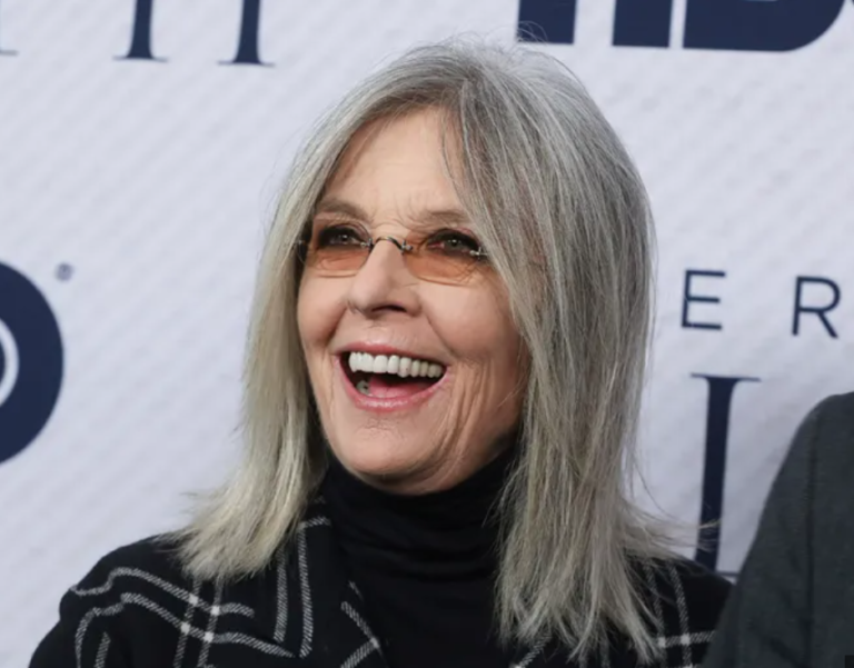 Diane Keaton is unapologetically aging gracefully as she proudly grows out her gray hair
