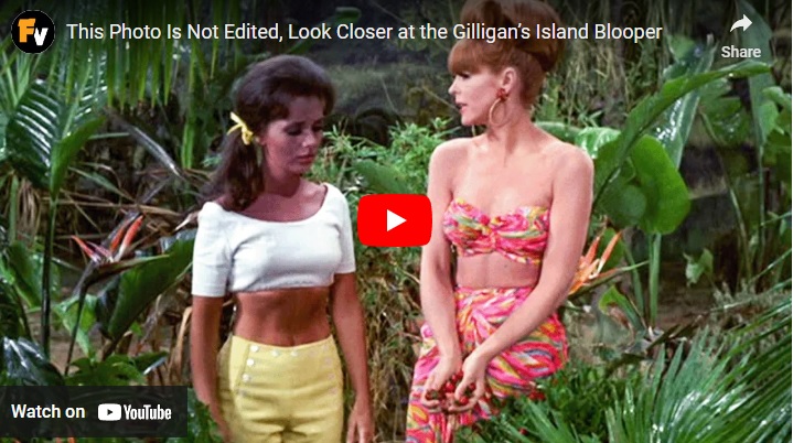 This Photo Is Not Edited, Look Closer at the Gilligan’s Island