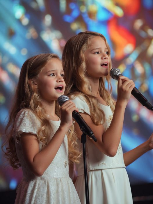 The two sisters went on stage and performed the legendary song, which was well received