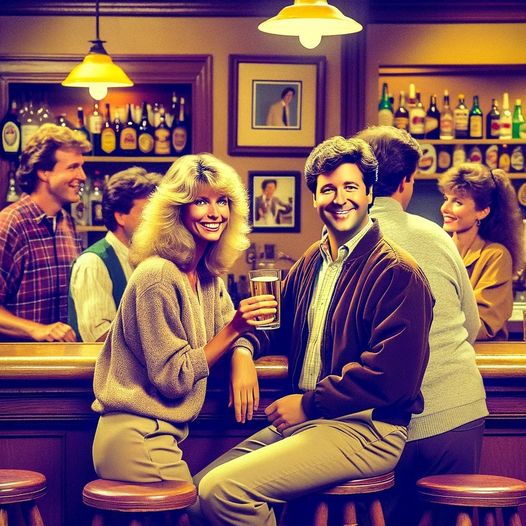 This Scene Wasn’t Edited Look Closer at the Cheers Blooper