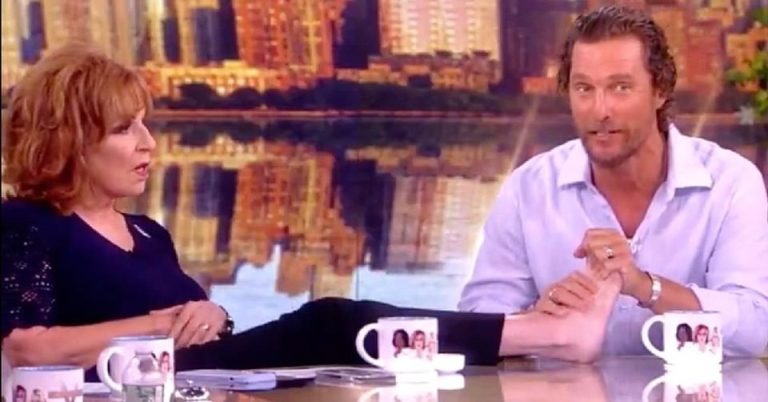 Matthew McConaughey Did To Joy Behar On Live TV: A Moment Never Seen Before