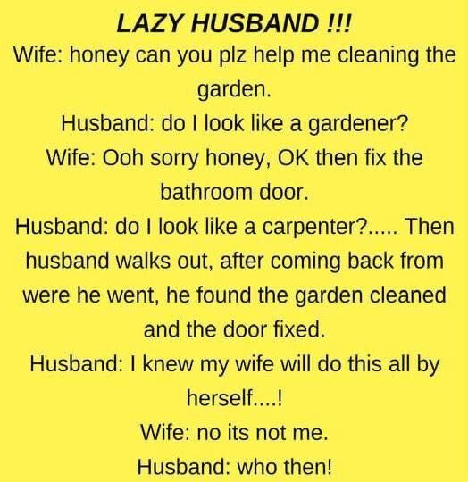 Lazy Husband Got The Worst End