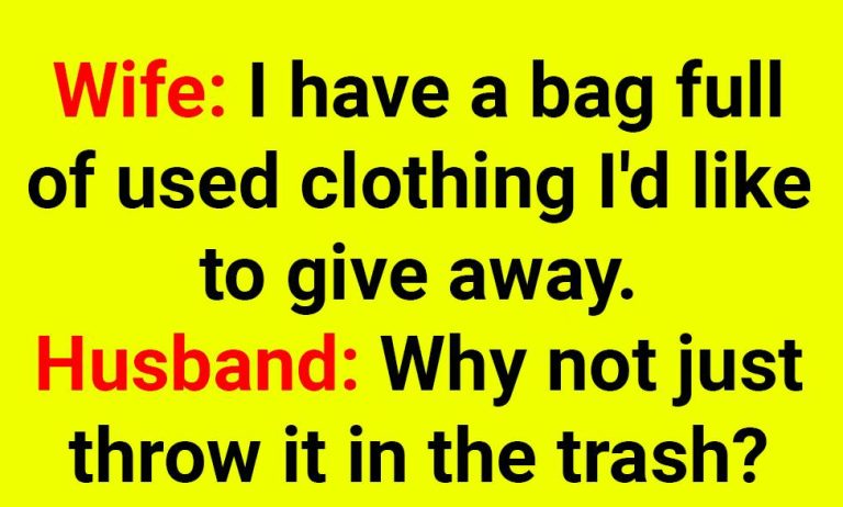 A bag full of used clothing