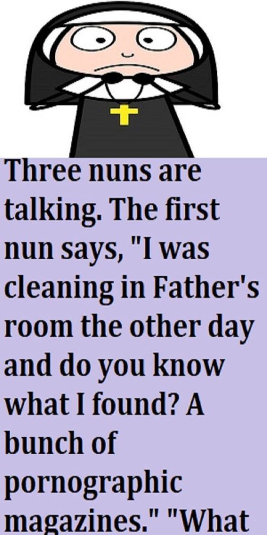 Three nuns were talking.
