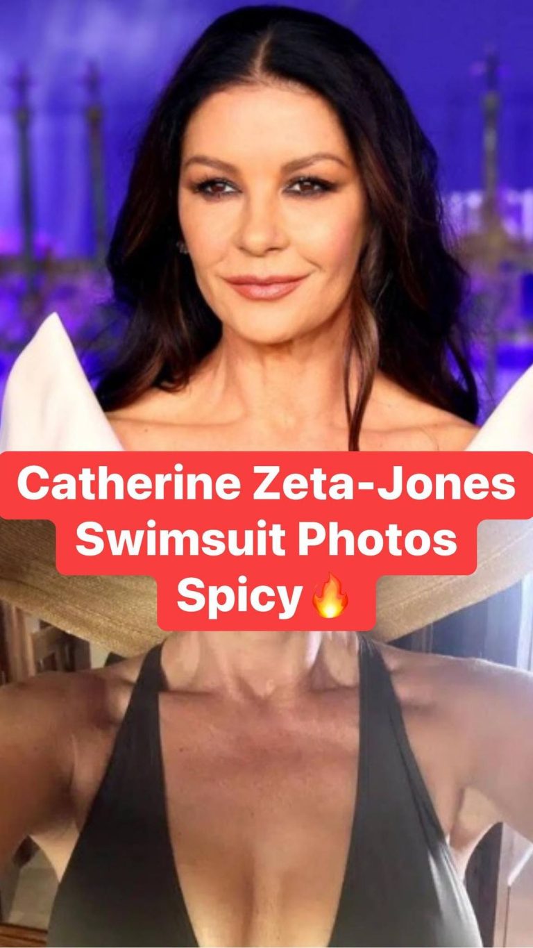 Catherine Zeta-Jones Turns Up The Heat In A Series Of Sultry Swimsuit Selfies
