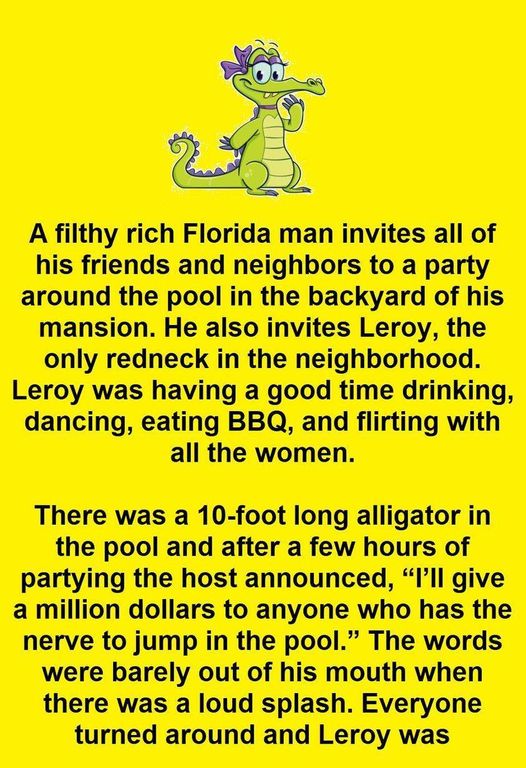 A filthy rich Florida man decided that he wanted