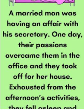 A married man was having an affair with his secretary