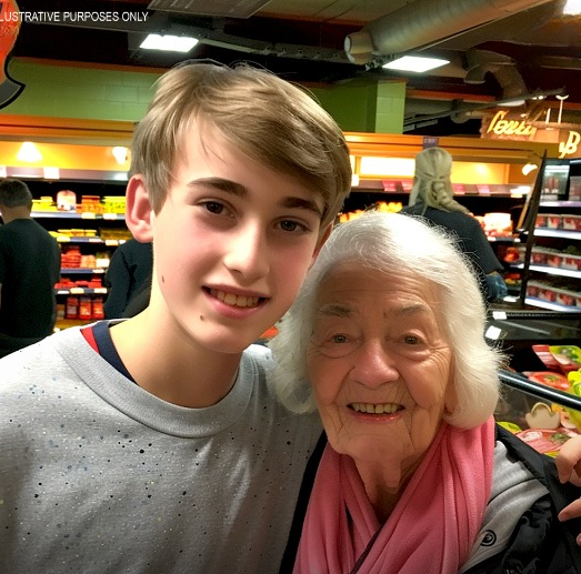 Poor Boy Pays for Old Lady’s Groceries, His Granny Gets $230k to Pay for Treatment Days Later – Story of the Day