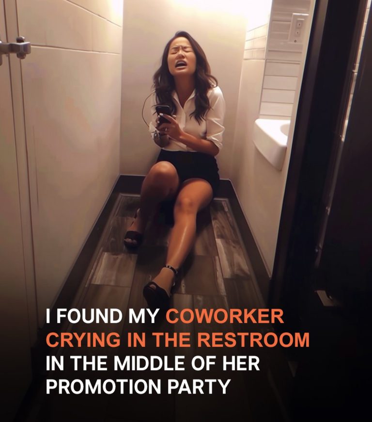 Woman Found a Colleague Crying in the Restroom During Her Promotion Party – Story of the Day