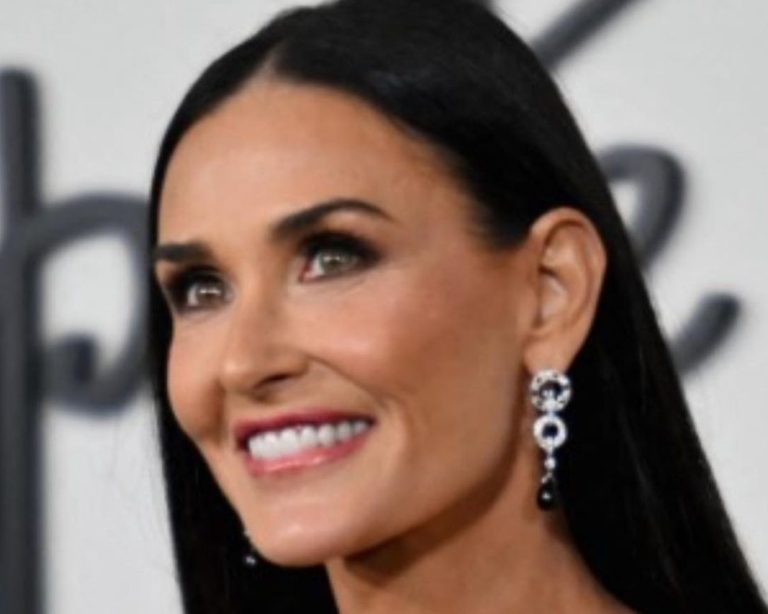 Demi Moore Stuns In Tiny White Bikini For Her Daughter’s 33rd Birthday