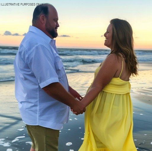 While on the Beach with My Husband, a Woman Ran Up, Knelt, and Said His Name