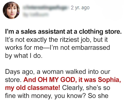 Gold Digger Mocks Shop Assistant, but Life Hits Her Back – Story of the Day