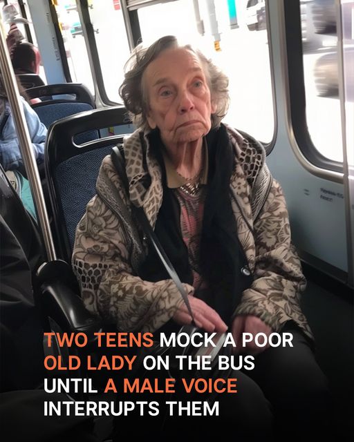 Two Teenagers Mock Poor Old Lady on the Bus until Voice of Homeless Man Interrupts Them — Story of the Day