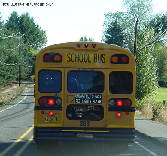 I Saw a Child on the School Bus Hitting the Back Window and Yelling for Help