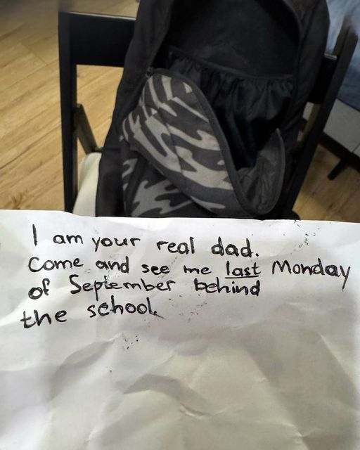 I Found a Note in My Daughter’s Backpack Saying, ‘I’m Your Real Dad, Come and See Me After School’ – I Went Pale When I Found Out Who Did It