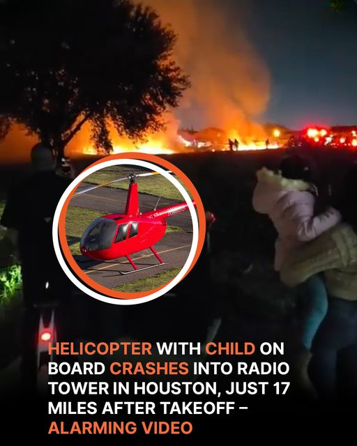 Four Dead, Including a Child, after Helicopter Crashes into Radio Tower in Houston – Video