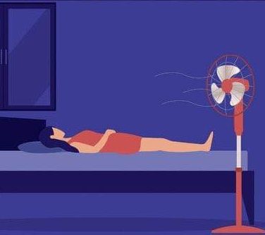 Why using a fan at night can disrupt your sleep