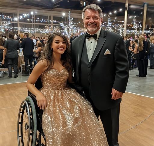 Dad Takes Disabled Daughter to Prom, Finds $10K Check for ‘Dad of the Year’ in Mailbox Later