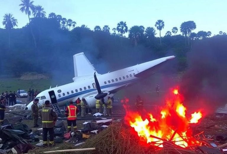 Most cherished family has been invoIved in a plane c whiIe en route to a concert.