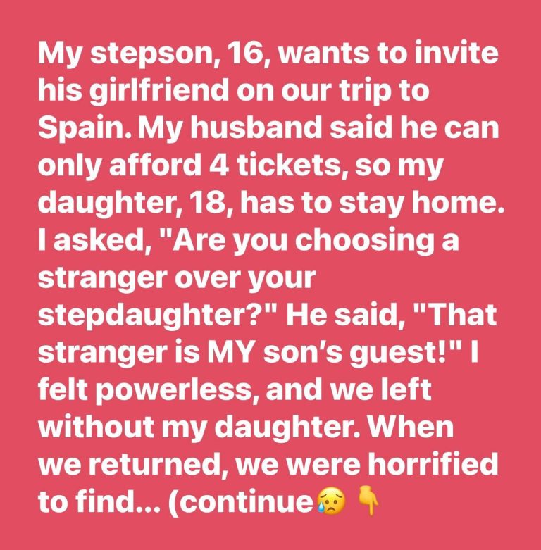 My stepson, 16, wants to invite his girlfriend on our trip to Spain. My husband said he