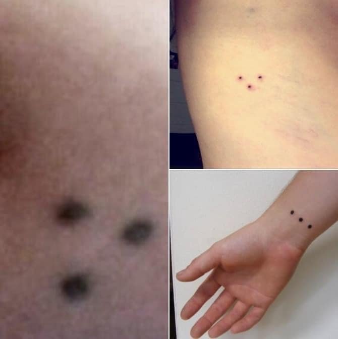 “UnraveIing the Secret of the ‘Three-Dot Tattoo”