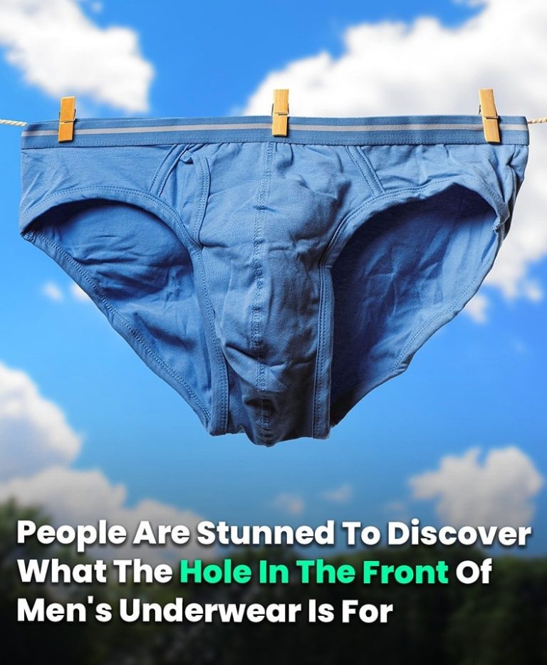 Why ls There A HoIe On The Front Of Men’s Underwear?