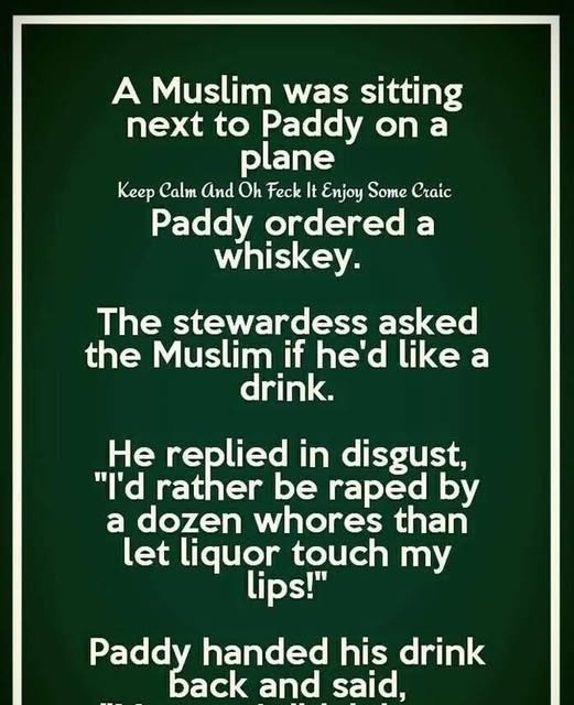 Paddy’s Plane Misunderstanding!