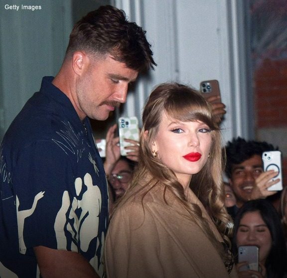 ‘Is She Pregnant?’: Taylor Swift Attends Chiefs-Texans Playoff Game, Sparking Discussion – Photos