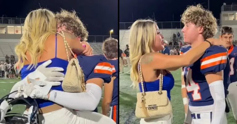 Son Makes Heartbreaking Confession After Video Of Mom Hugging Him Goes Viral