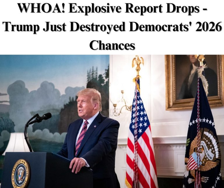 BREAKING: Trump’s Economic Report Shocks Critics—Is This the End of Democrat 2026 Hopes?