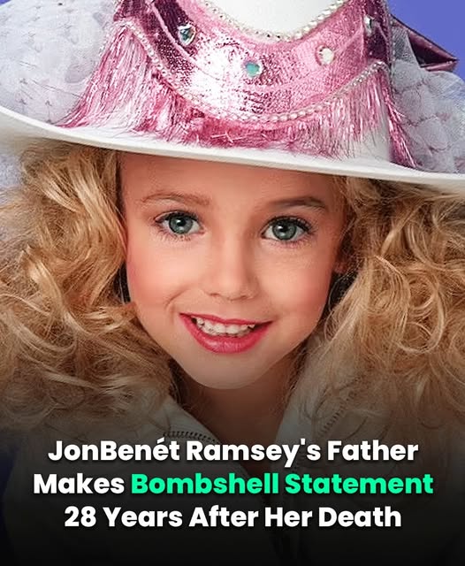 JonBenét Ramsey’s Father Makes Bombshell Statement 28 Years After Daughter Die.d