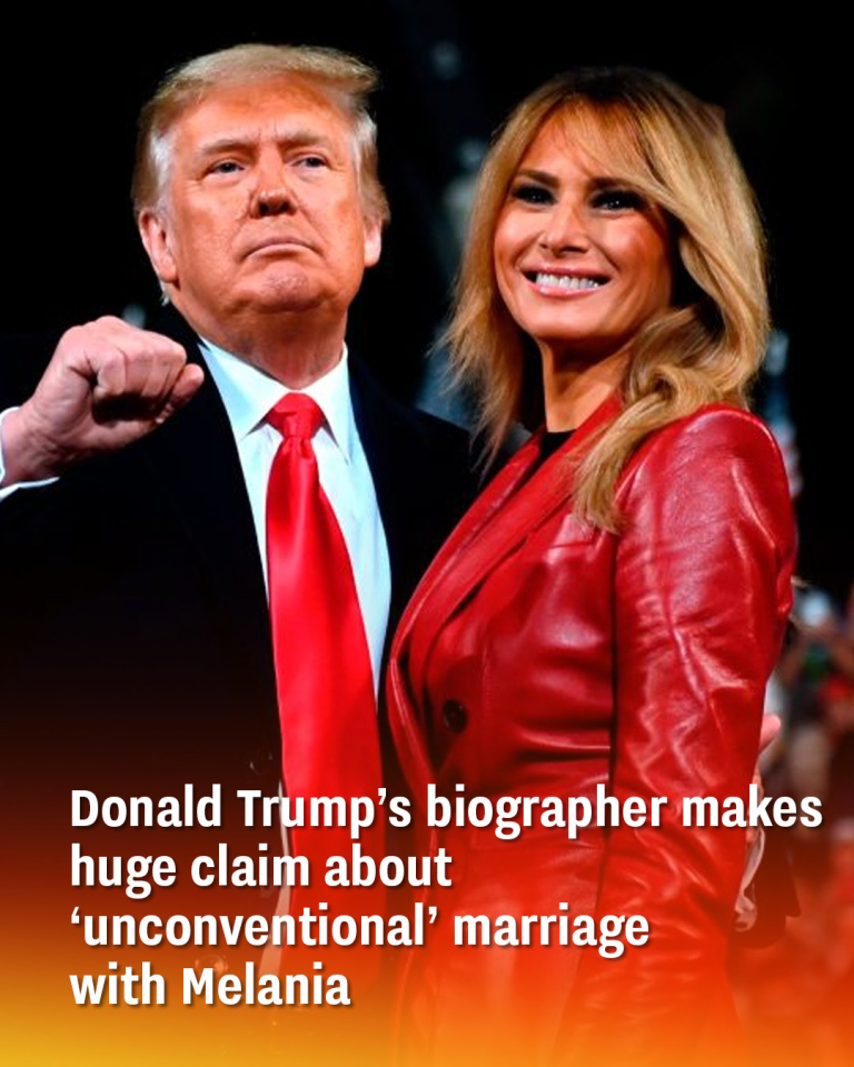 Donald Trump’s biographer makes huge claim about ‘unconventional’ marriage with Melania