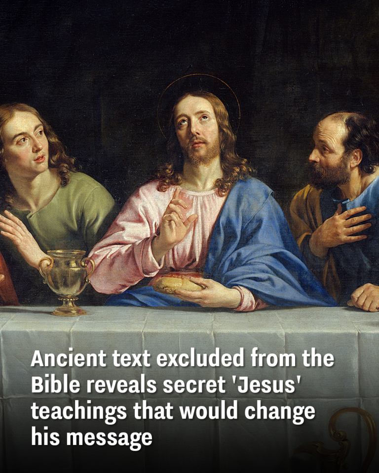 Ancient text excluded from the Bible reveals secret ‘Jesus’ teachings that would change his message