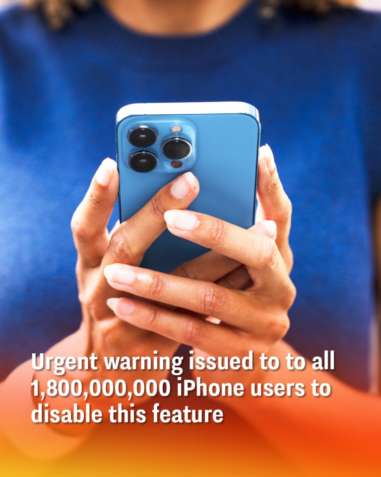 Urgent warning issued to to all 1,800,000,000 iPhone users to disable this feature