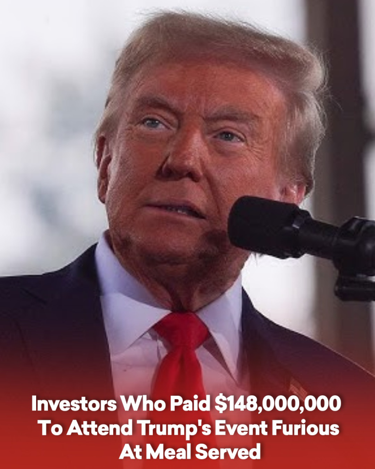 Investors Who Paid $148,000,000 To Attend Trump’s Event Furious At Meal Served