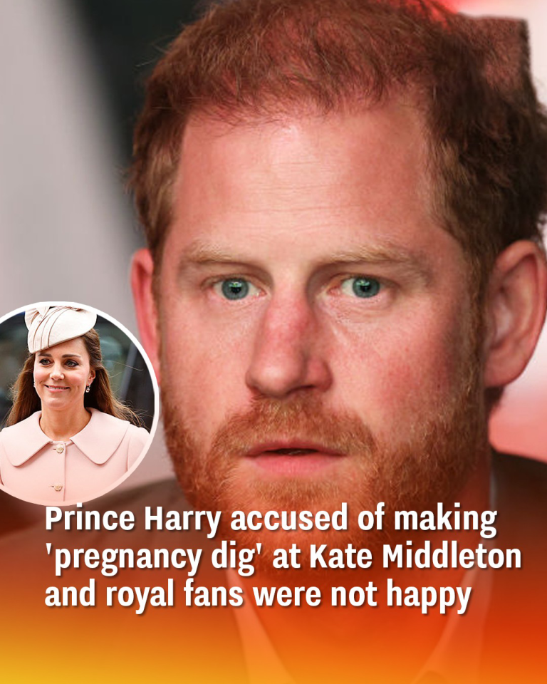 Prince Harry accused of making ‘pregnancy dig’ at Kate Middleton and royal fans were not happy
