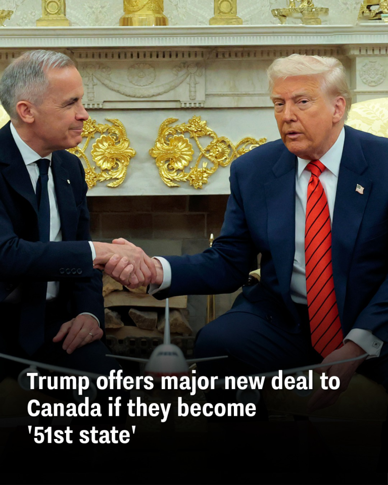 Trump offers major new deal to Canada if they become ’51st state’