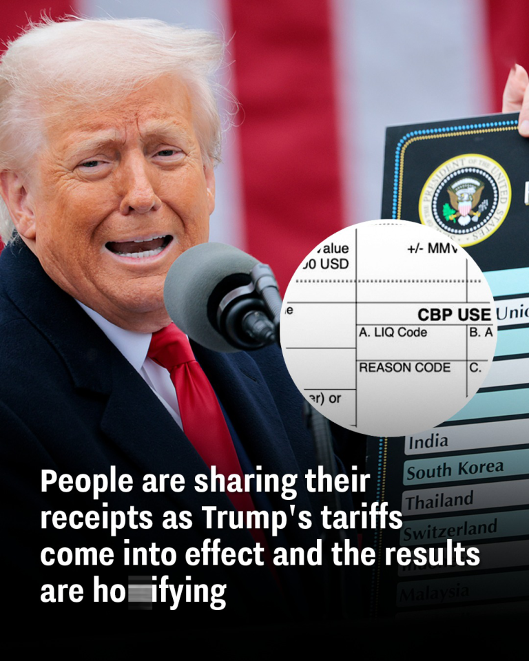 People are sharing their receipts as Trump’s tariffs come into effect and the results are ho.ifying