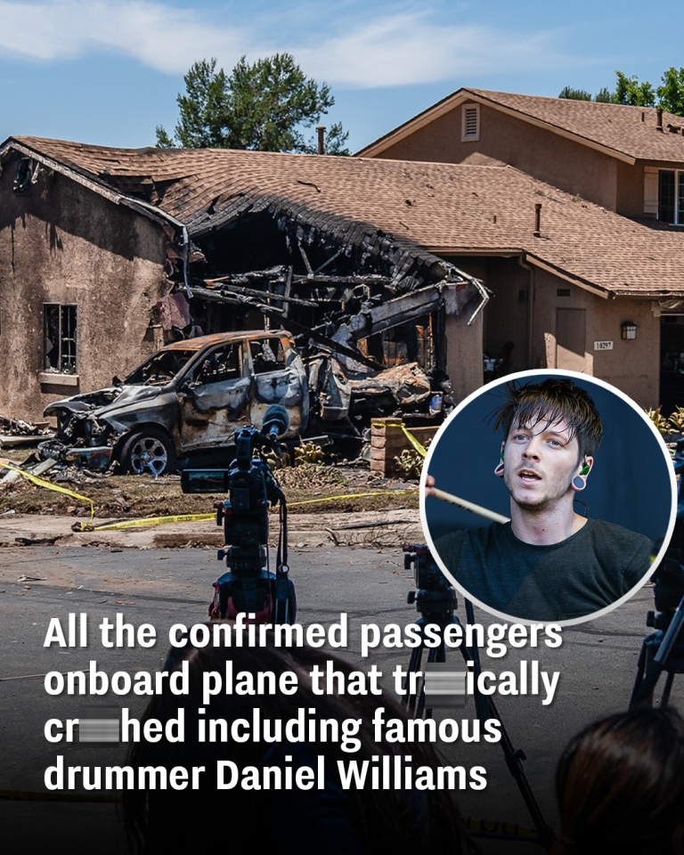 All the confirmed passengers onboard plane that tra.ically cr.hed including famous drummer Daniel Williams