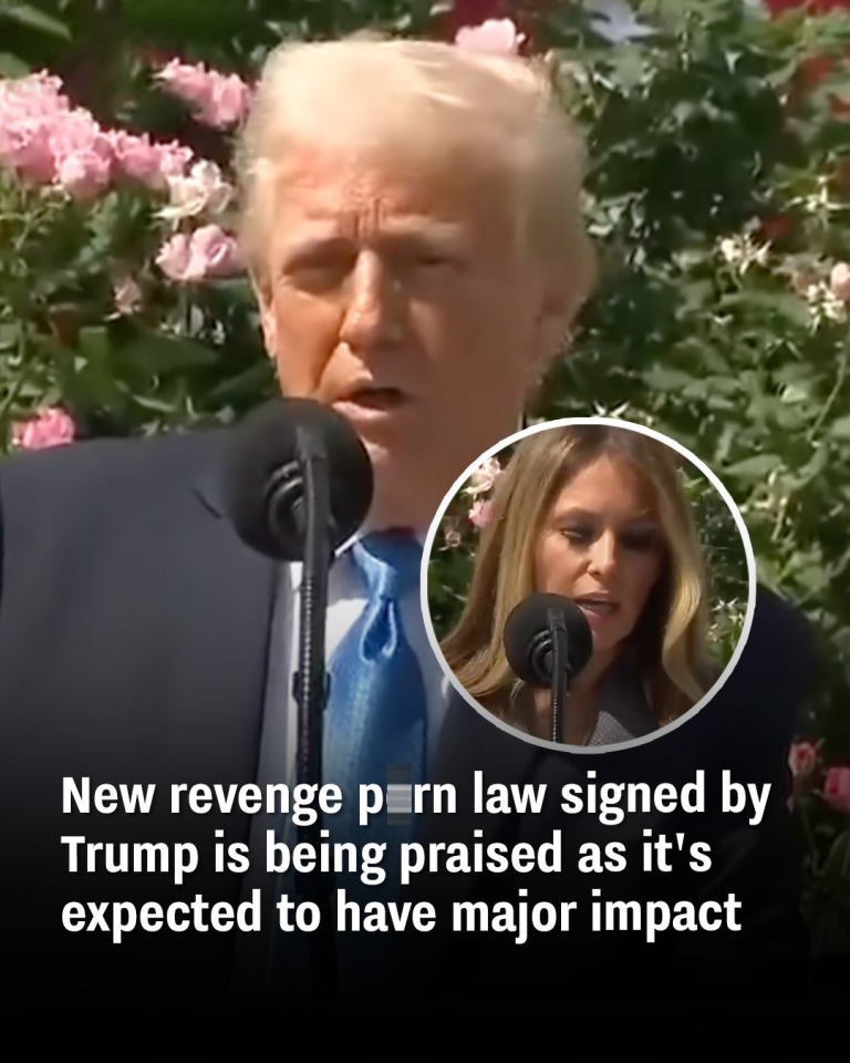 New revenge po.n law signed by Trump is being praised as it’s expected to have major impact