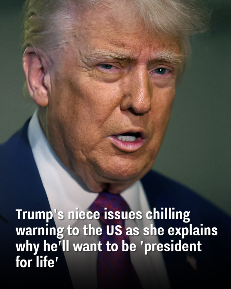 Trump’s niece issues chilling warning to the US as she explains why he’ll want to be ‘president for life’